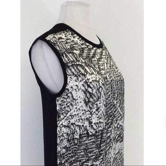 Helmet Lang Abstract Print Blouse - Picture 5 of 10